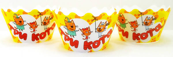 "Семейка котов" - Капкейки