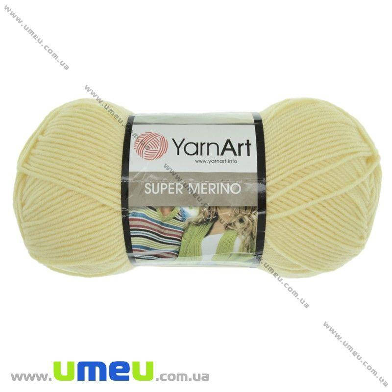

Пряжа YarnArt Super Merino 100 г, 280 м, Желтая 256, 1 моток (YAR-025433)