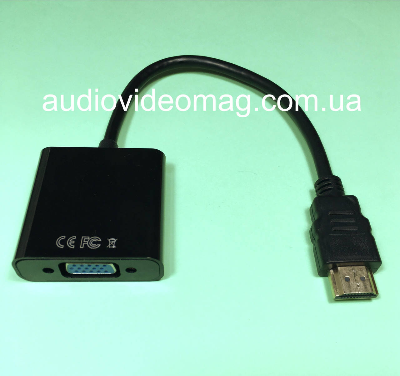 

Адаптер, переходник, конвертер с HDMI на VGA