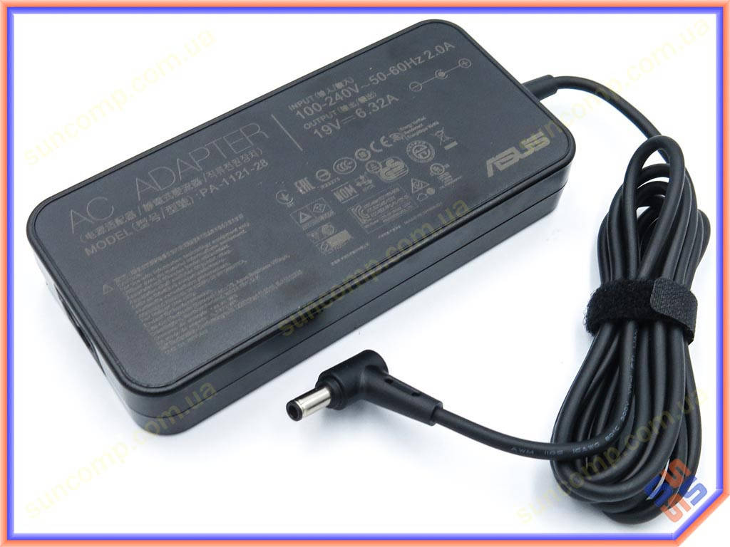 

Блок питания для ASUS 19V 6.32A 120W (6.0*3.7+pin) ORIGINAL