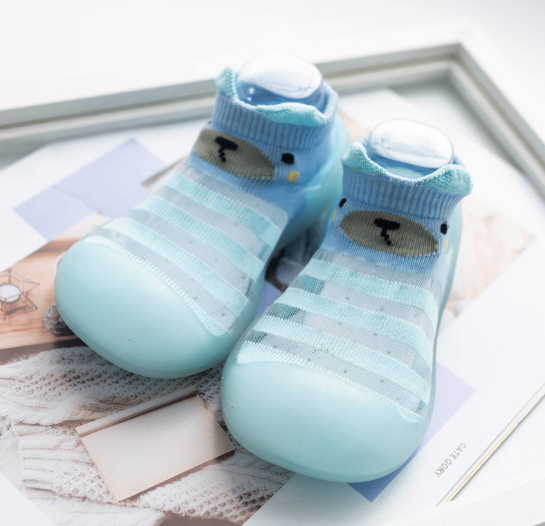 

Детские тапочки-носочки Bear blue 20/21 (12,5 см), Голубой