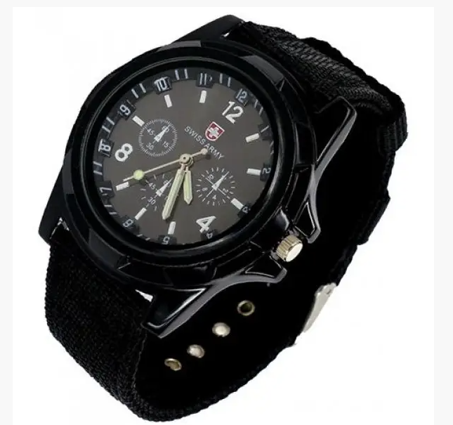

Стильные мужские наручные часы Swiss Army Watch "Армейские" кварцевые М 452
