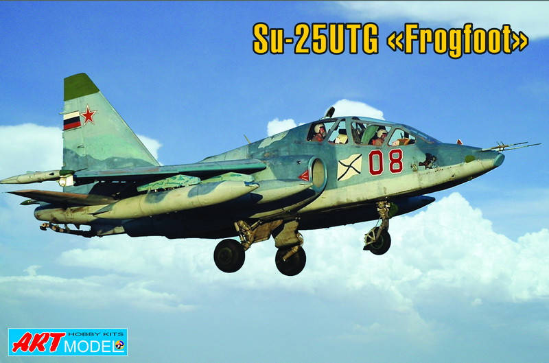 

Пластикова модель 1/72 ART model 7213 навчально тренувальний Сухой СУ-25 УТГ