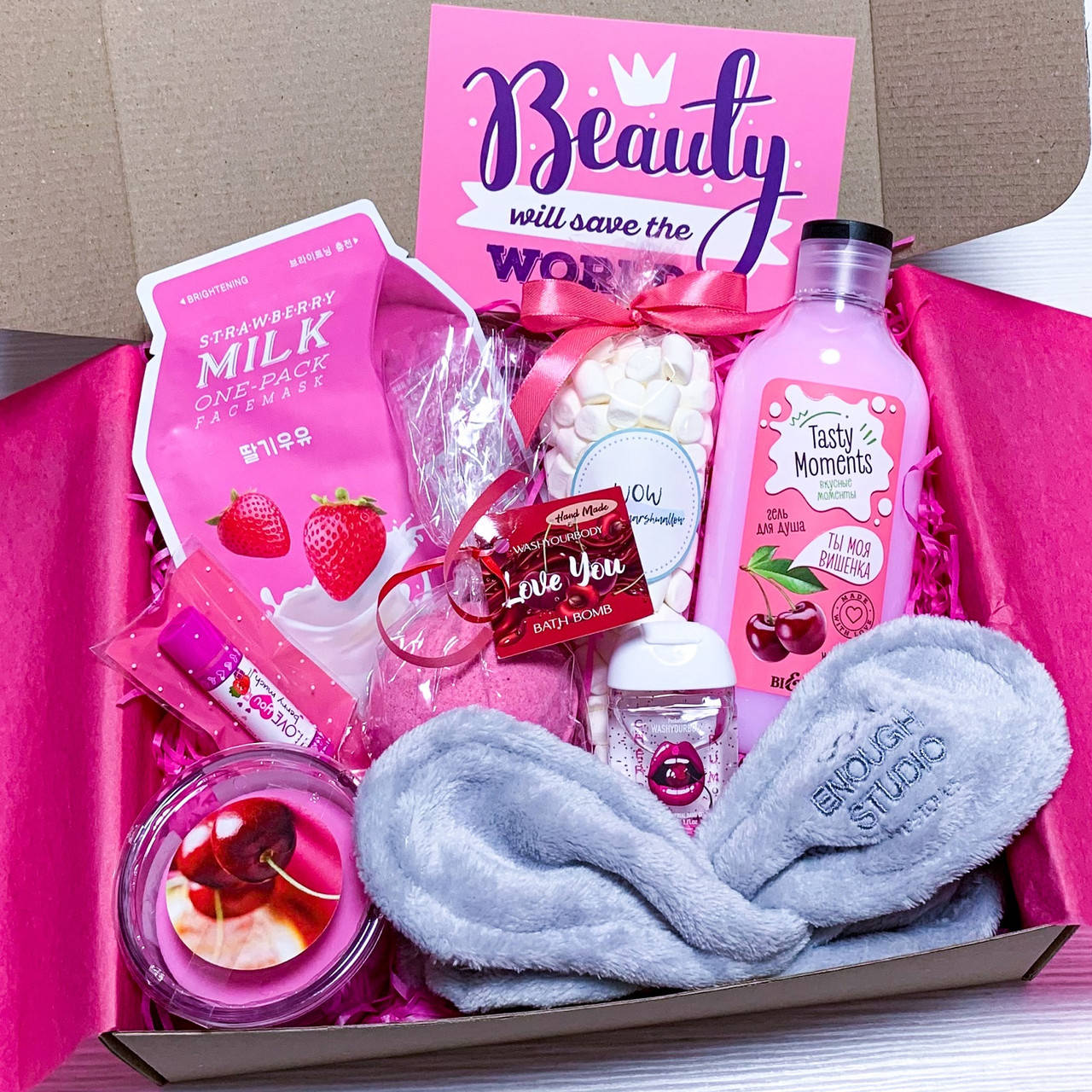 

Подарочный набор для девушки девочки Wow Boxes "Love box №1"