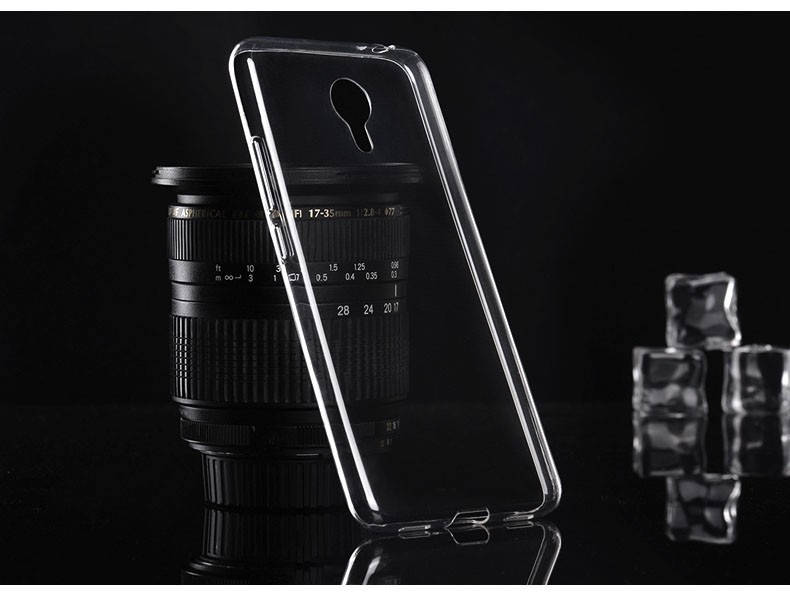 

Ультратонкий 0,3 мм чехол для Meizu M3 Note прозрачный