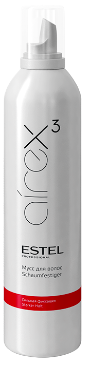 

Мус для волос сильной фиксации Estel Professional AIREX, 400 ml.