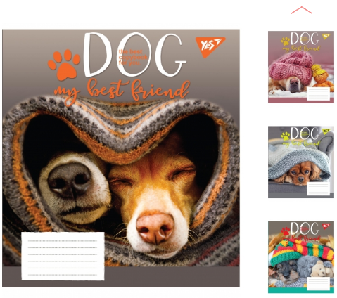 

Зошит 24арк # YES 765528 Dog friend