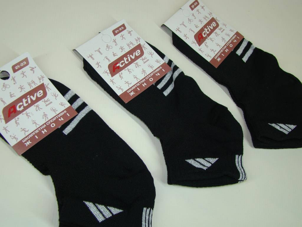 

Носки женские Sport ME3140/23/W (21-23р) код 13134, Черный