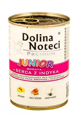 

Dolina Noteci Premium Junior 400г для щенков с сердцем индейки