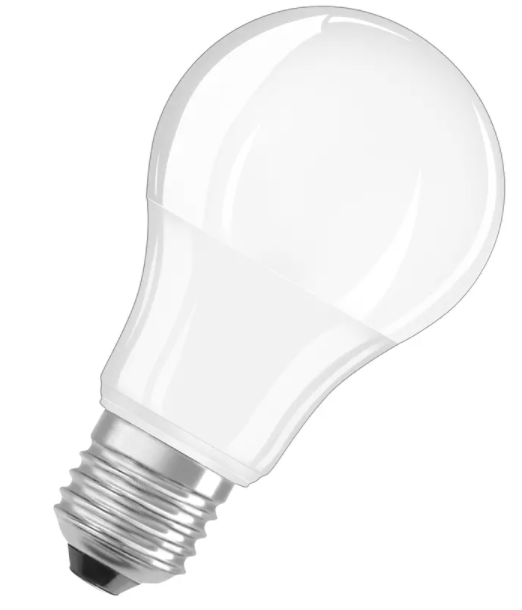 

Лампа светодиодная 8,5W, 230V, 800lm, 3000К, E27 Osram [4058075628533] Осрам led base classic A