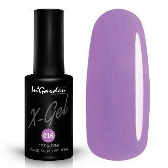

Гель лак INGARDEN X-GEL (яркий сиренево-розовый) № 016, 8 мл