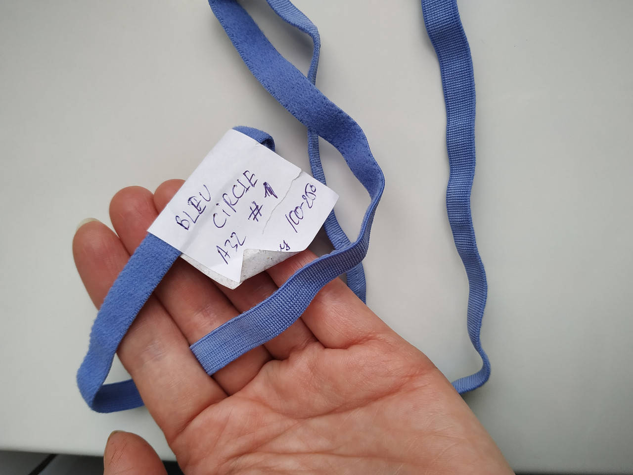 

Резинка становая швейная синяя