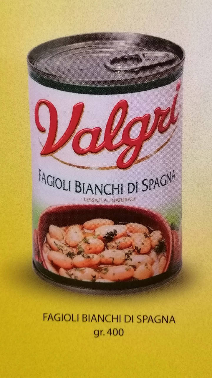 

Белая фасоль из Испании 400г ТМ Valgri