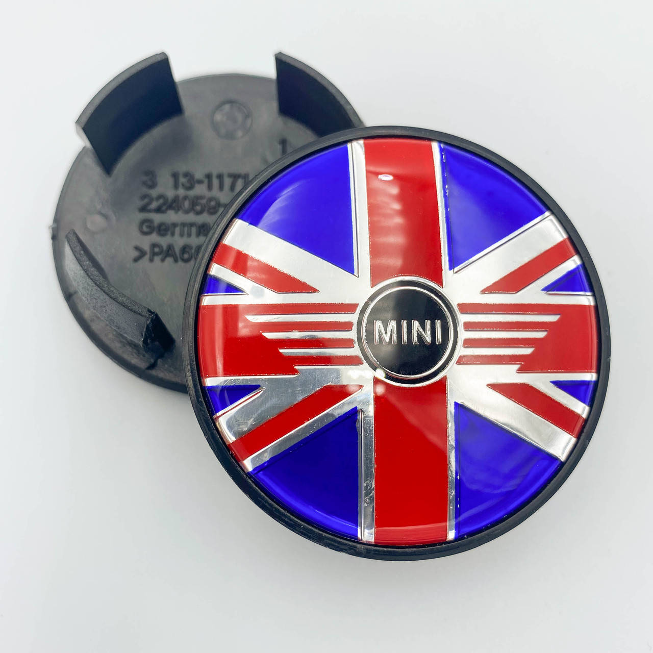 

Колпачки (заглушки) в литые диски MINI (Мини) Cooper One S 54мм Британский Флаг