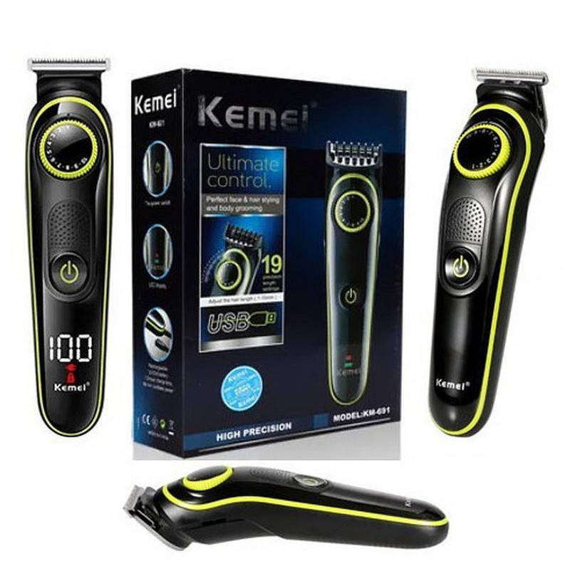 

Машинка для стрижки волос Kemei KM-691 / Беспроводная машинка для стрижки