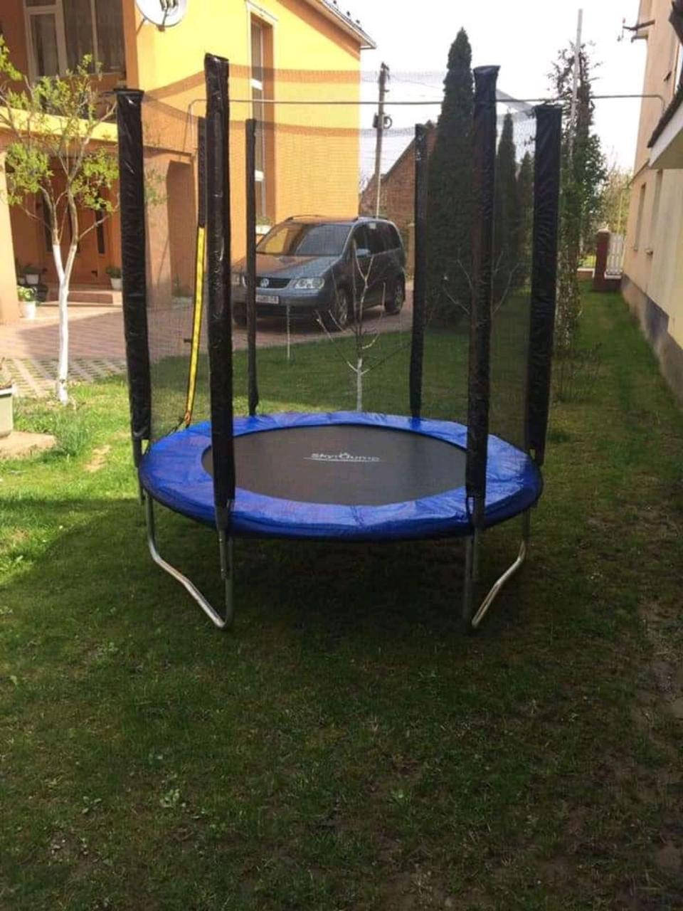 

Батут польский диаметром 183см (6ft) с сеткой