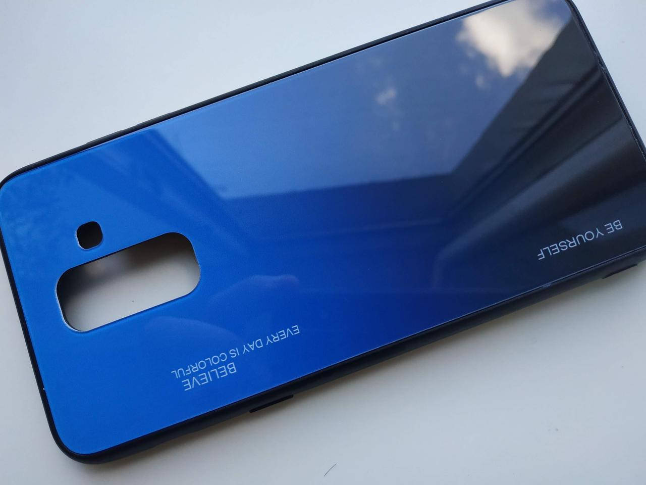 

Чехол градиент стеклянный для Samsung Galaxy A6+ SM-A605 (SM-A605FZBNSEK)