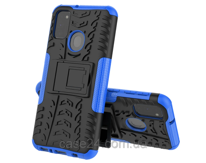 

PC + TPU чехол Armor на Samsung Galaxy A51 2020 (на самсунг а51) синий