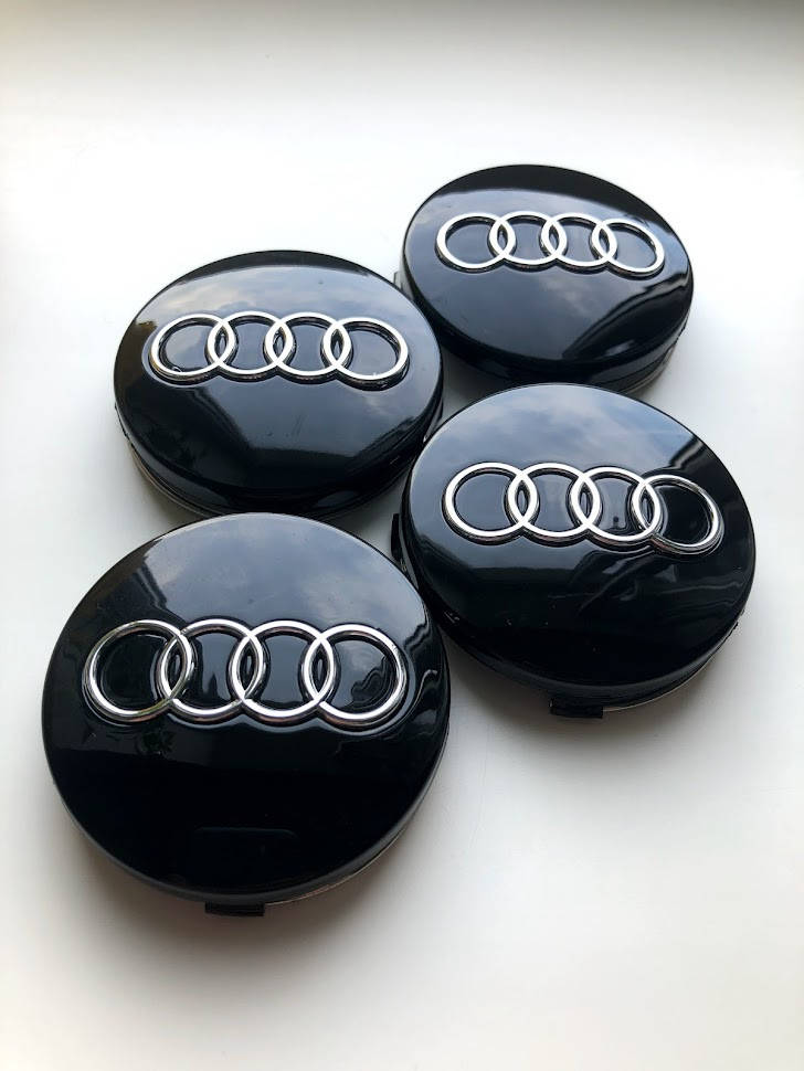 

Ковпачки в Диски Ауді 60mm Чорні 4B0 601 170 , 8T0 601 170