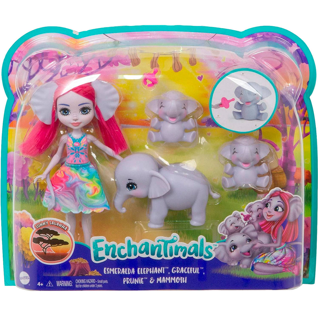 

Игровой набор Энчантималс Слоненок Эсмеральда Enchantimals Esmeralda Elephant