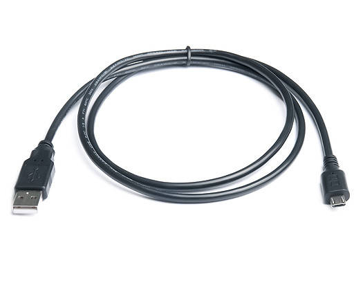 

Кабель REAL-EL USB2.0 microUSB type B 0.5m черный