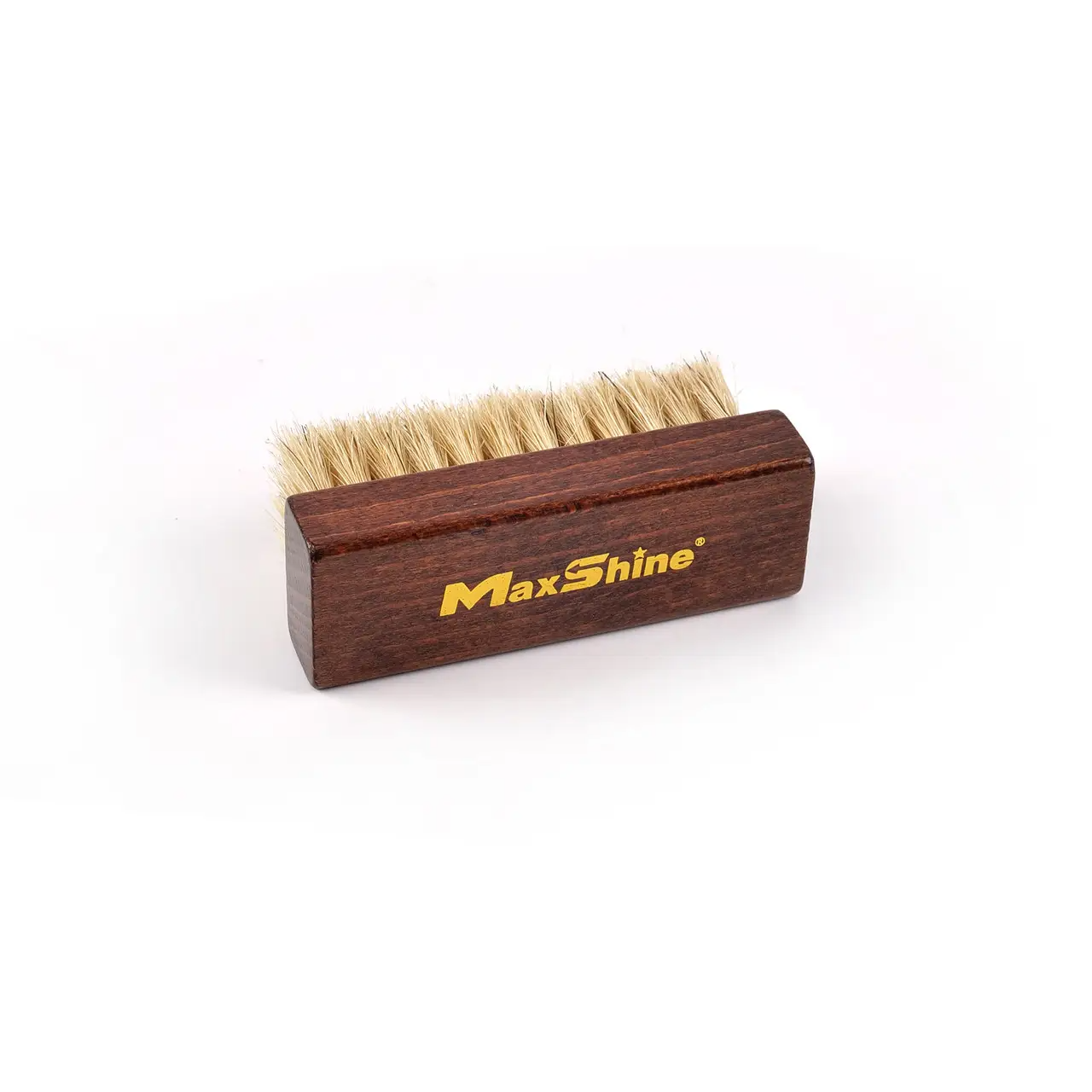

Щетка мини с ворса кабана - MaxShine Leather & Textile Cleaning Brush бежевый