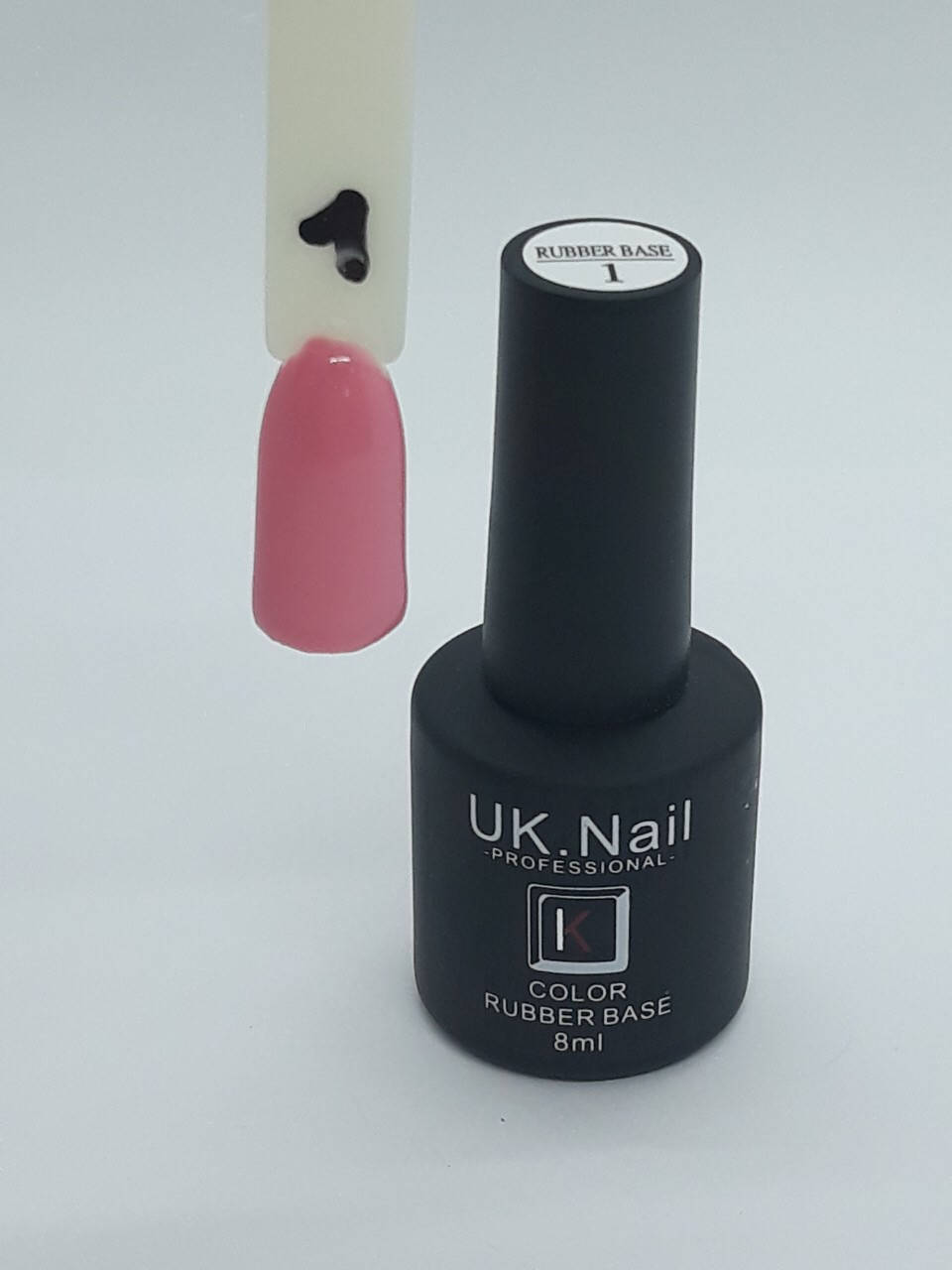 

База для ногтей цветная UK.Nail Color Rubber Base № 1 8 мл.