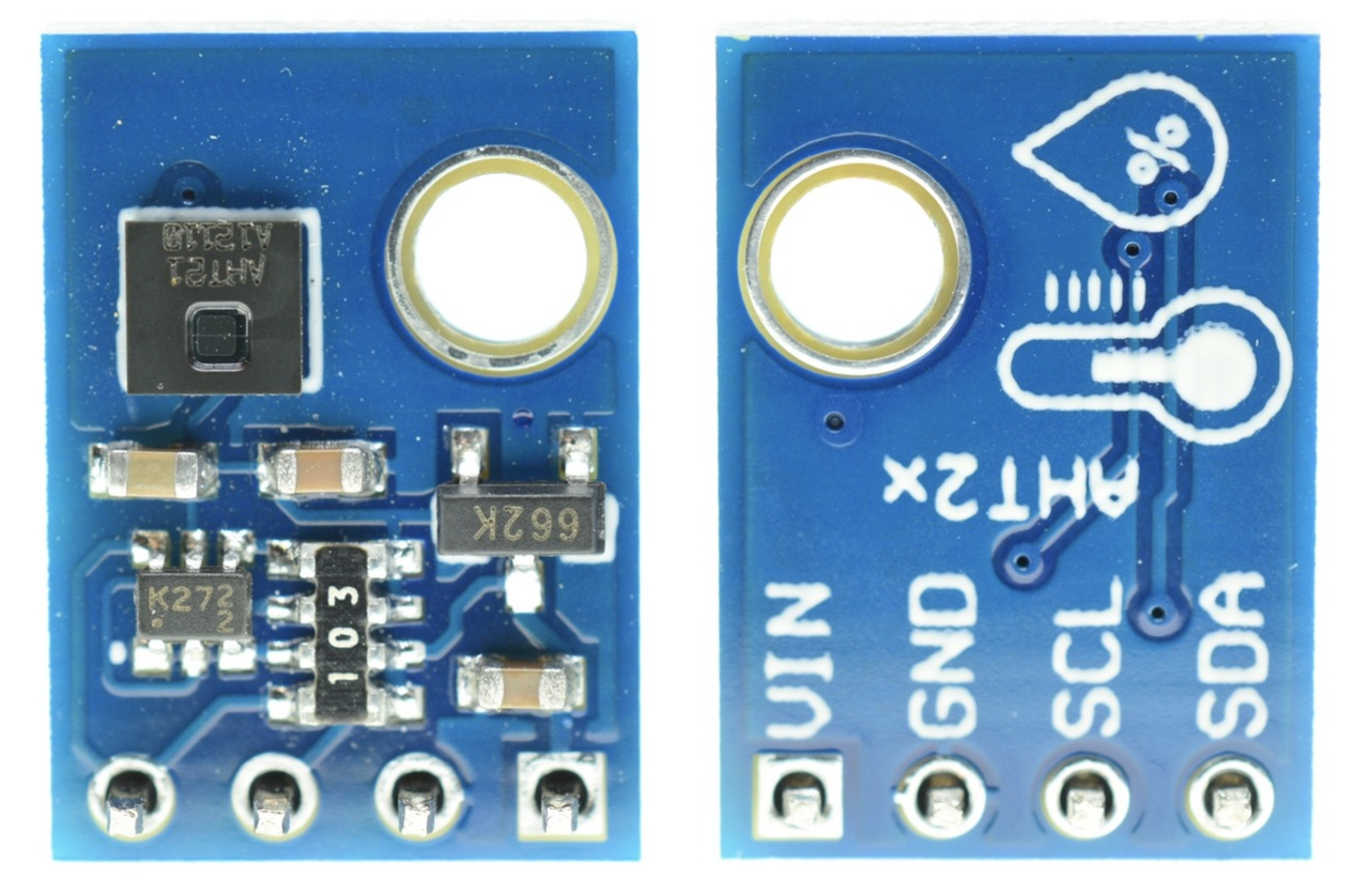 

Датчик температуры и влажности (I2C) AHT21