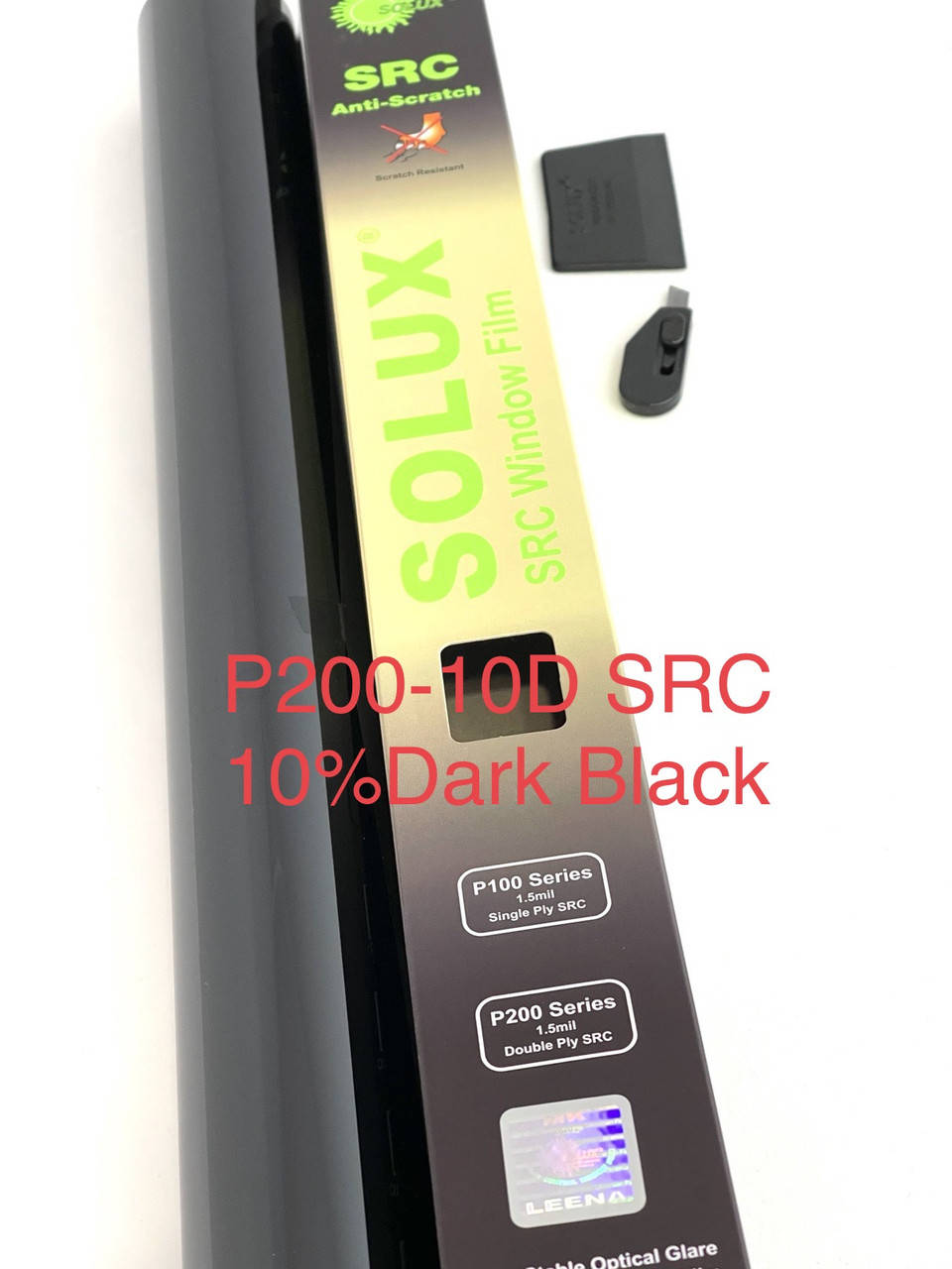 

P200 SRC 10%Dark Black тонировочная плёнка Solux: 50смх3м, Черный