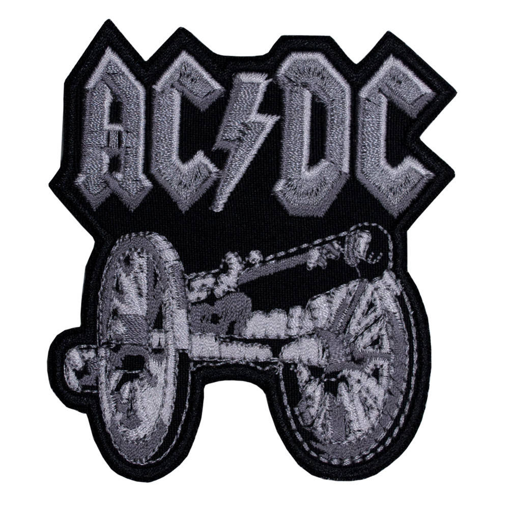 

Нашивка с вышивкой ACDC Пушка