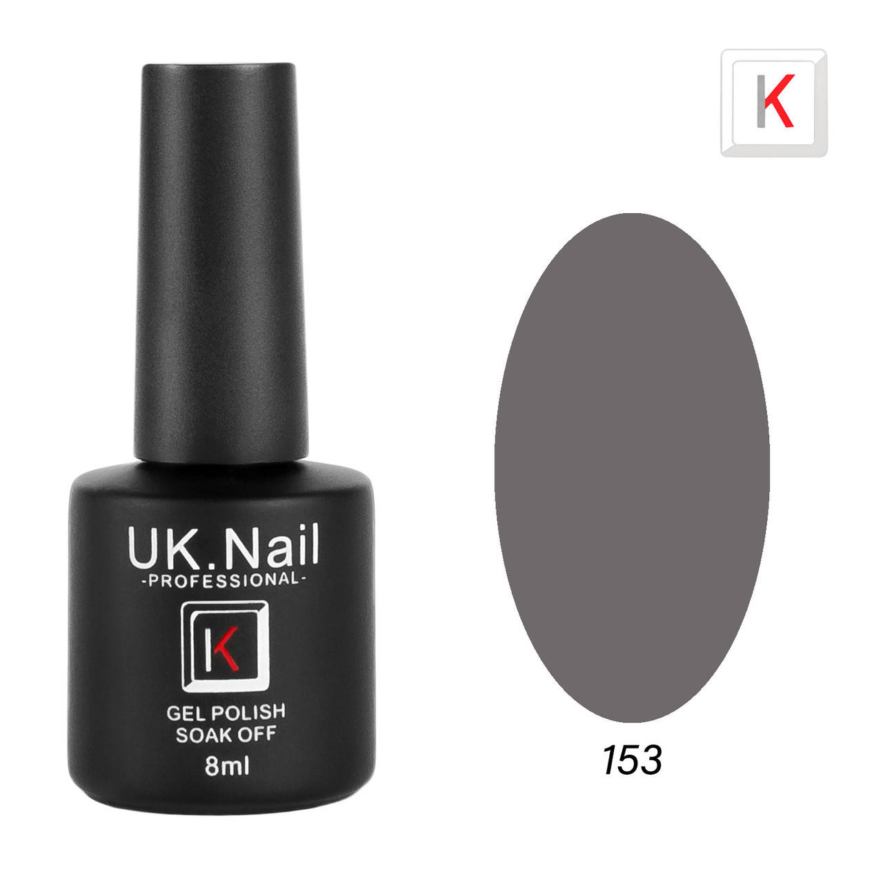 

Гель-лаки UK.Nail 8 мл, №153