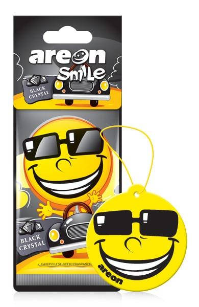 

Ароматизатор сухая карточка Areon Smile - Black Crystal