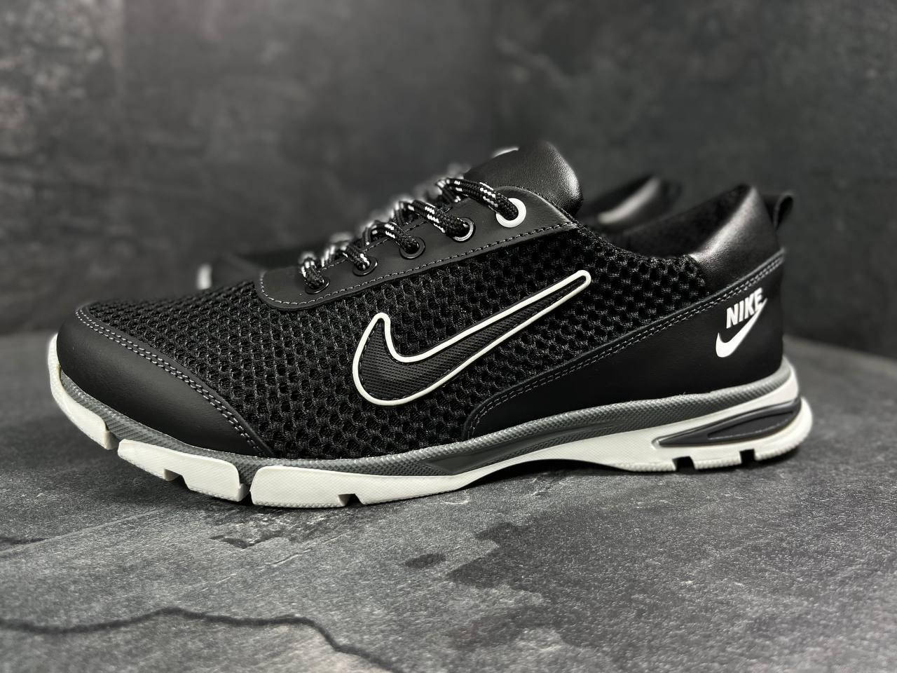

Мужские текстильные кроссовки Черные Nike, Черный