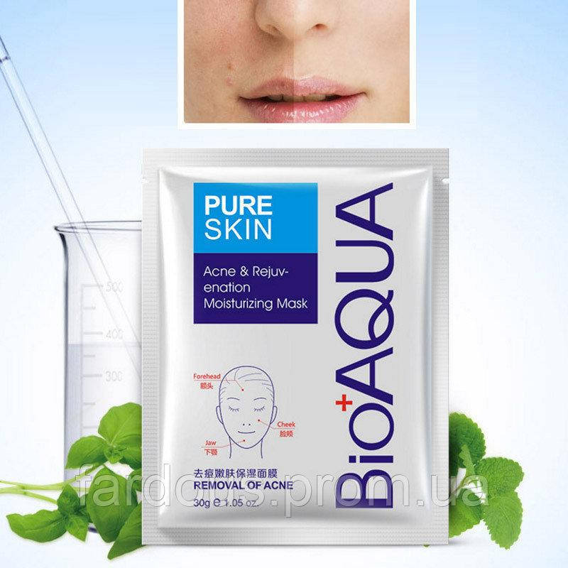 

Маска для подростковой кожи BioAqua Pure Skin Acne & Rejuvenation Moisturizing Mask