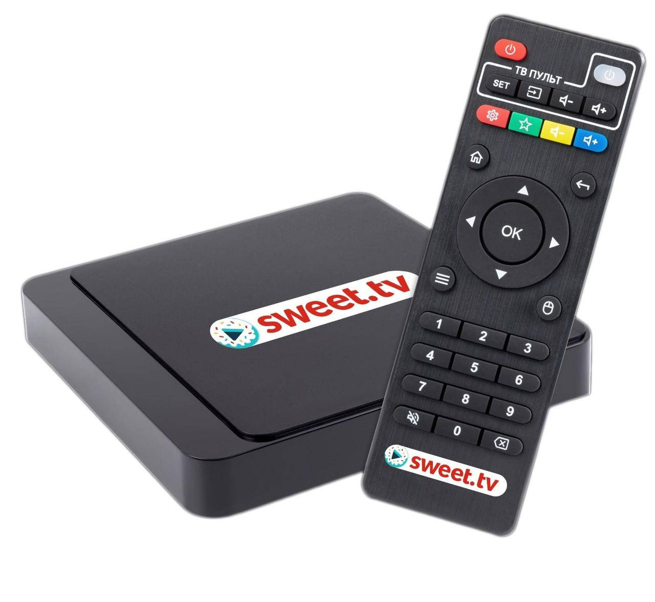 

Смарт ТВ-приставка iNext SWEET.TV BOX Ultra HD 1/8 Гб (319554070)