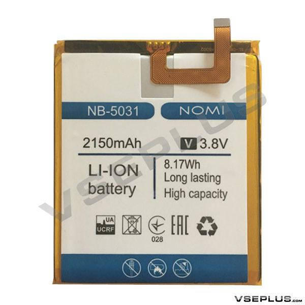 

Аккумулятор Nomi i5031 EVO X1, original, NB-5031