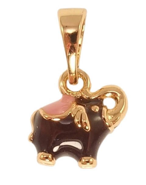 

Кулон Xuping Позолота 18K "Слон с прокраской эмалью" для цепочки до 5мм