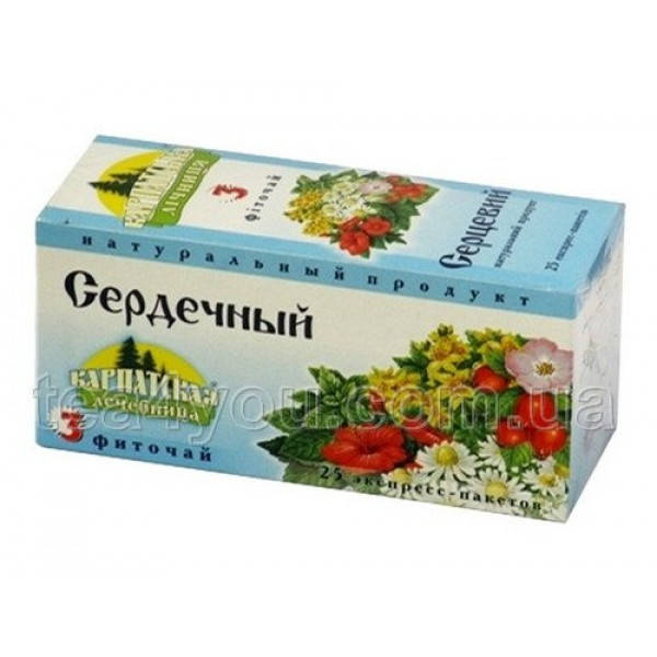 

Чай "Карпатська Лiчниця" Серцевий 25п