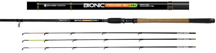 

Фидер Golden Catch Bionic Feeder 3.60м (до 120гр), Золотистый