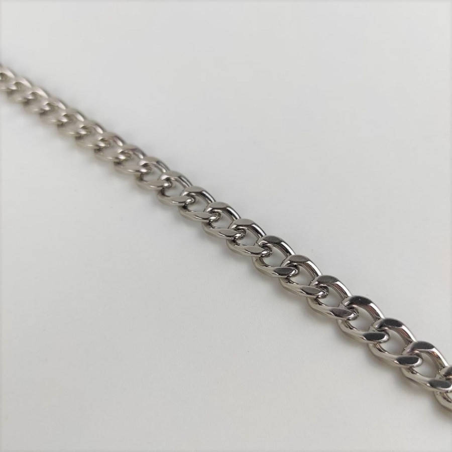 

Металлическая цепочка для сумок, никель