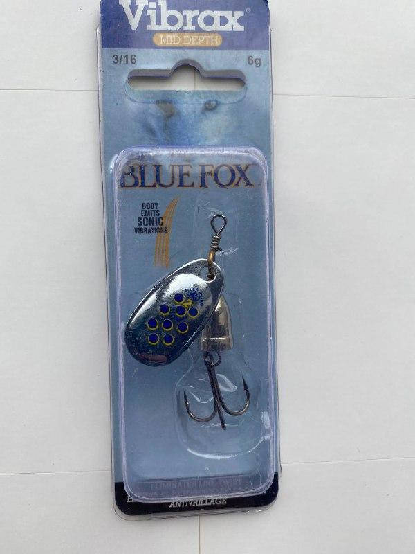 

Блесна вертушка Blue Fox Vibrax Fluorescent #2 6g 3\16 Цвет-15