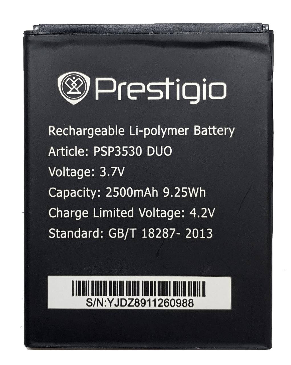 

Prestigio PSP 3530 DUO MUZE D3 Аккумулятор Батарея