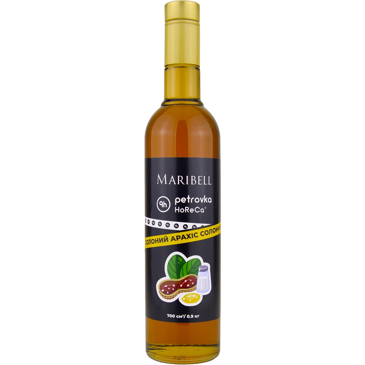 

Сироп коктейльный «Соленый арахис» MARIBELL-PETROVKA HoReCa 700 мл