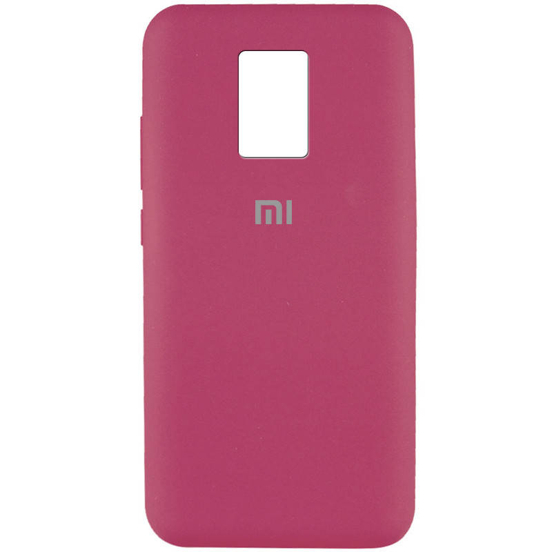 

Чехол Silicone Cover (AA) на Xiaomi Redmi Note 9 Pro красный (Rose Red)