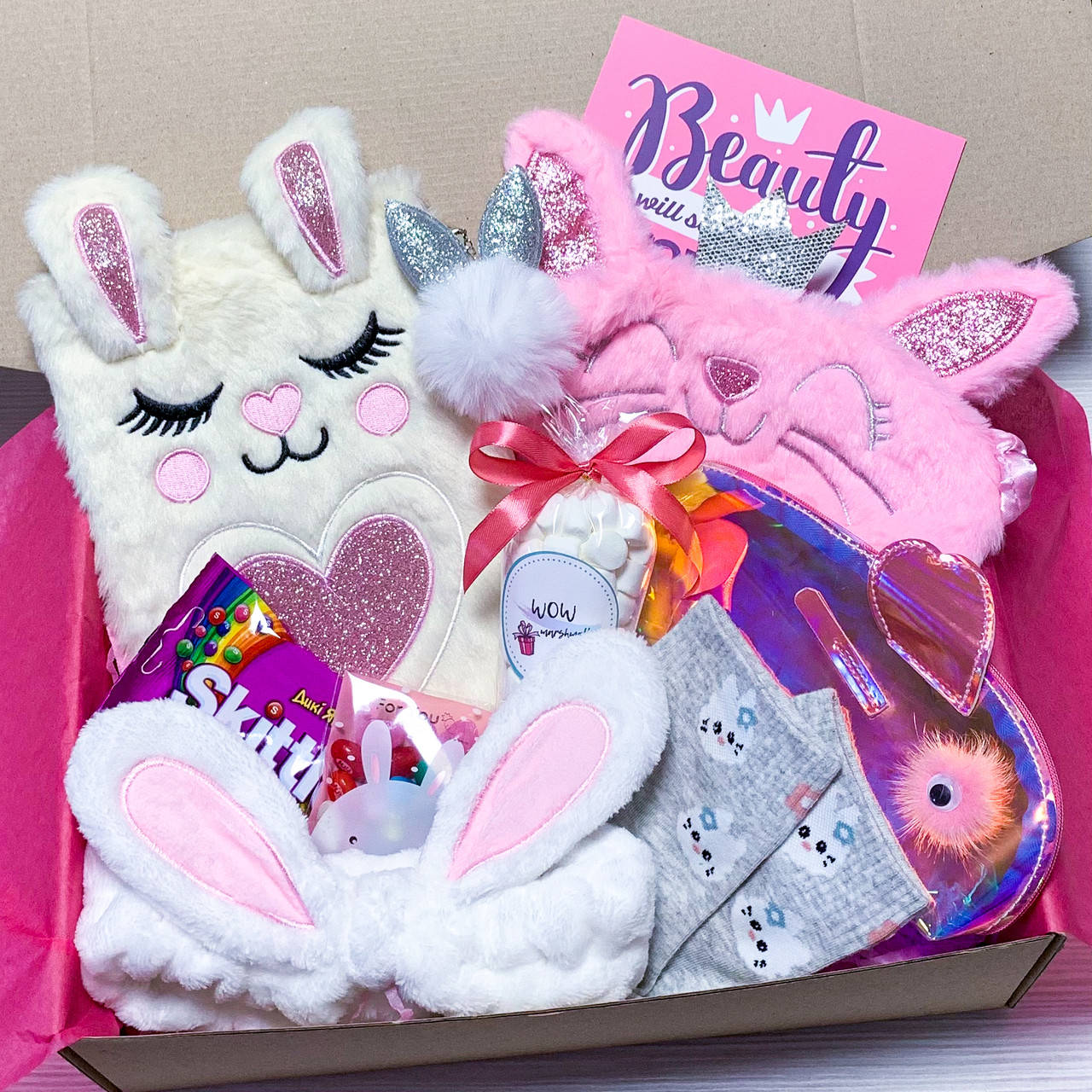 

Подарочный бокс для девочки девушки WOW BOXES "Girl Box№7"