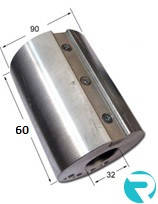 

Барабан шлифовальный 90х32х60 под наждачную бумагу