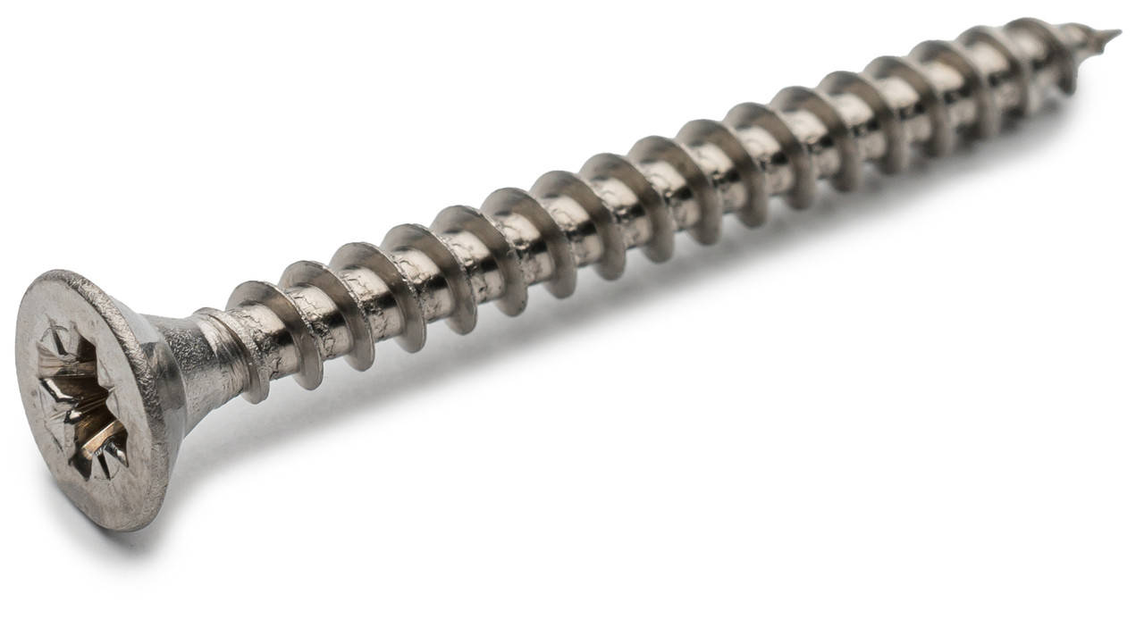 

Шуруп универсальный А2 3.0х25 из нержавеющей стали с потайной головкой