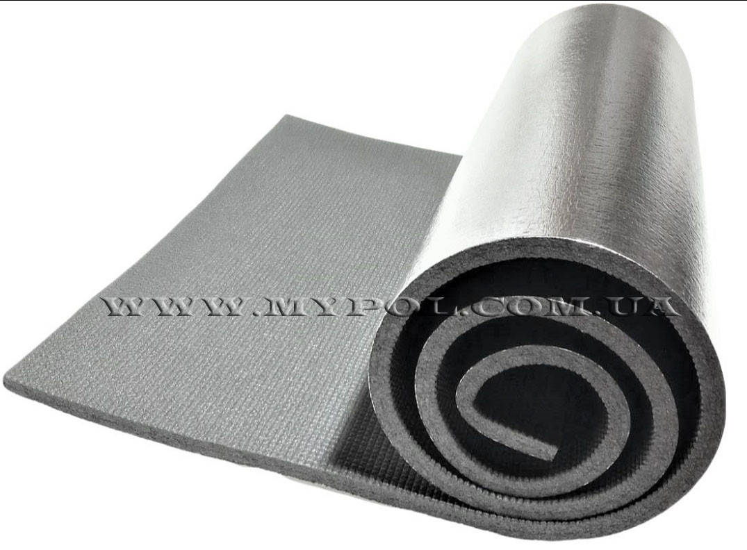 

Каремат тактический фольгированный 180х50 толщ 12 мм, коврик для похода, каримат, Серый