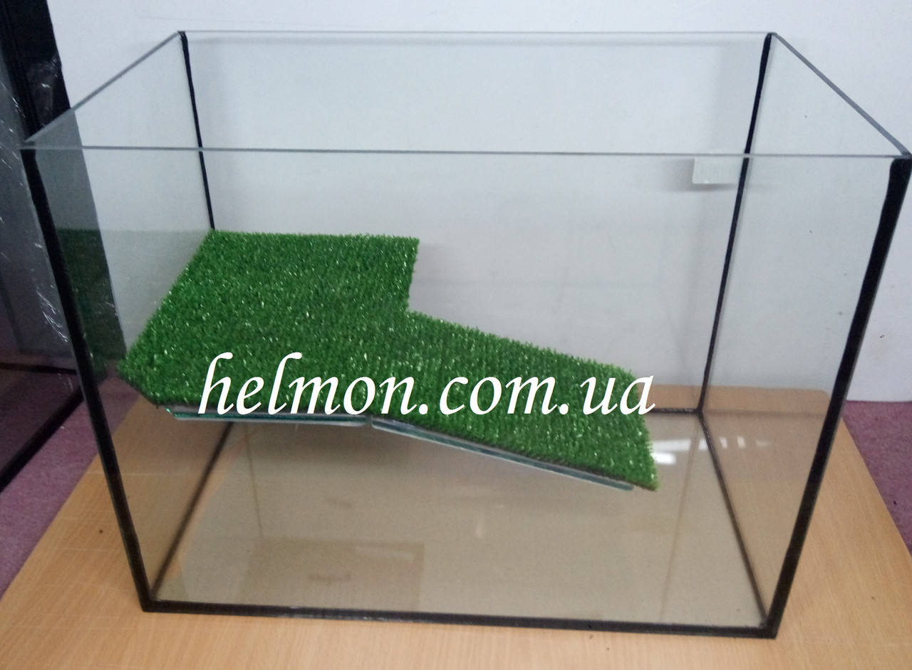 

Аквариум для черепахи с мостиком 40*25*35, 35 л