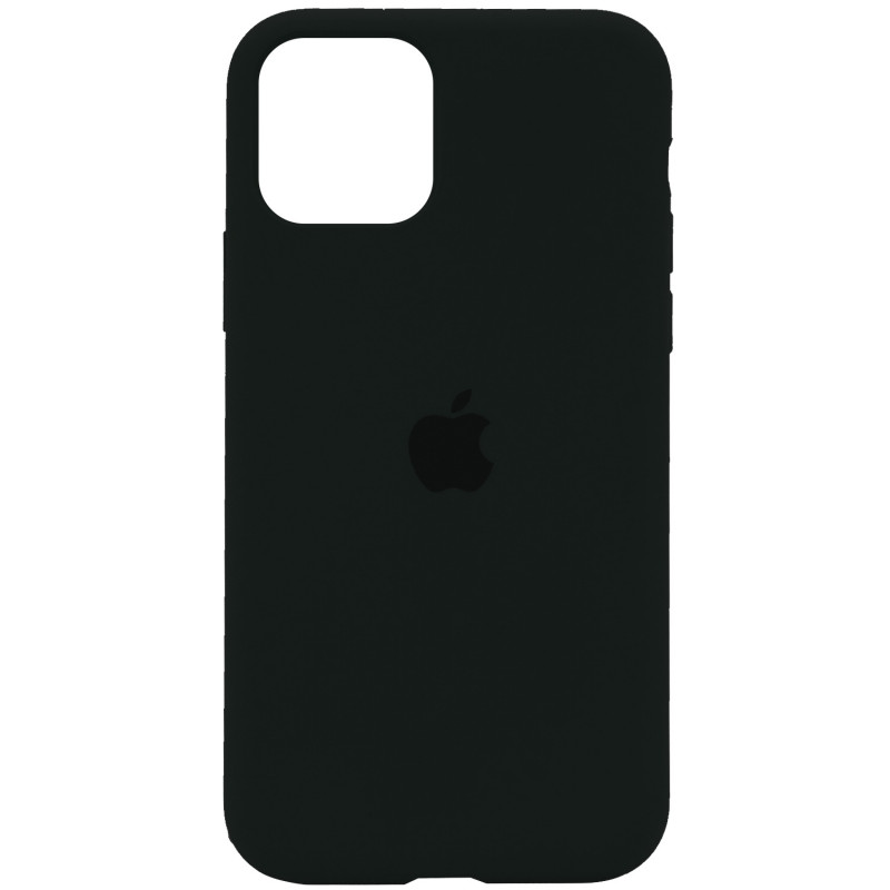 

Силиконовый чехол Silicone Case для Apple iPhone 11 Pro Max / Айфон 11 Про Макс Черный